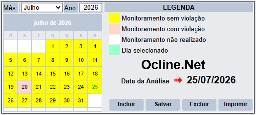 Módulo Efluentes Ocline